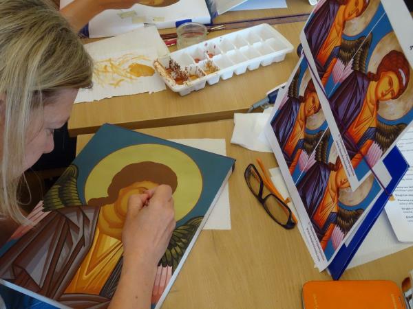 Byzantine Icon painting holiday in Greece