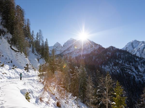 Austrian winter walking holiday