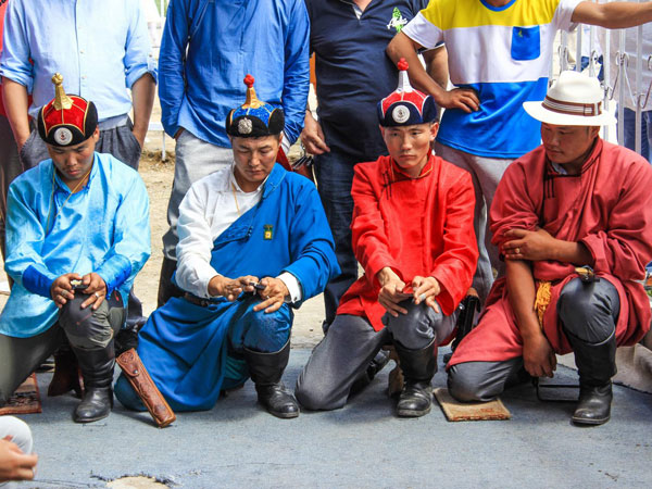 Naadam Festival holiday in Mongolia