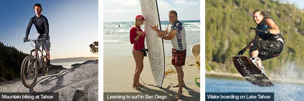 Activities in California